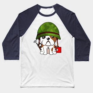 Medic Bulldog Baseball T-Shirt